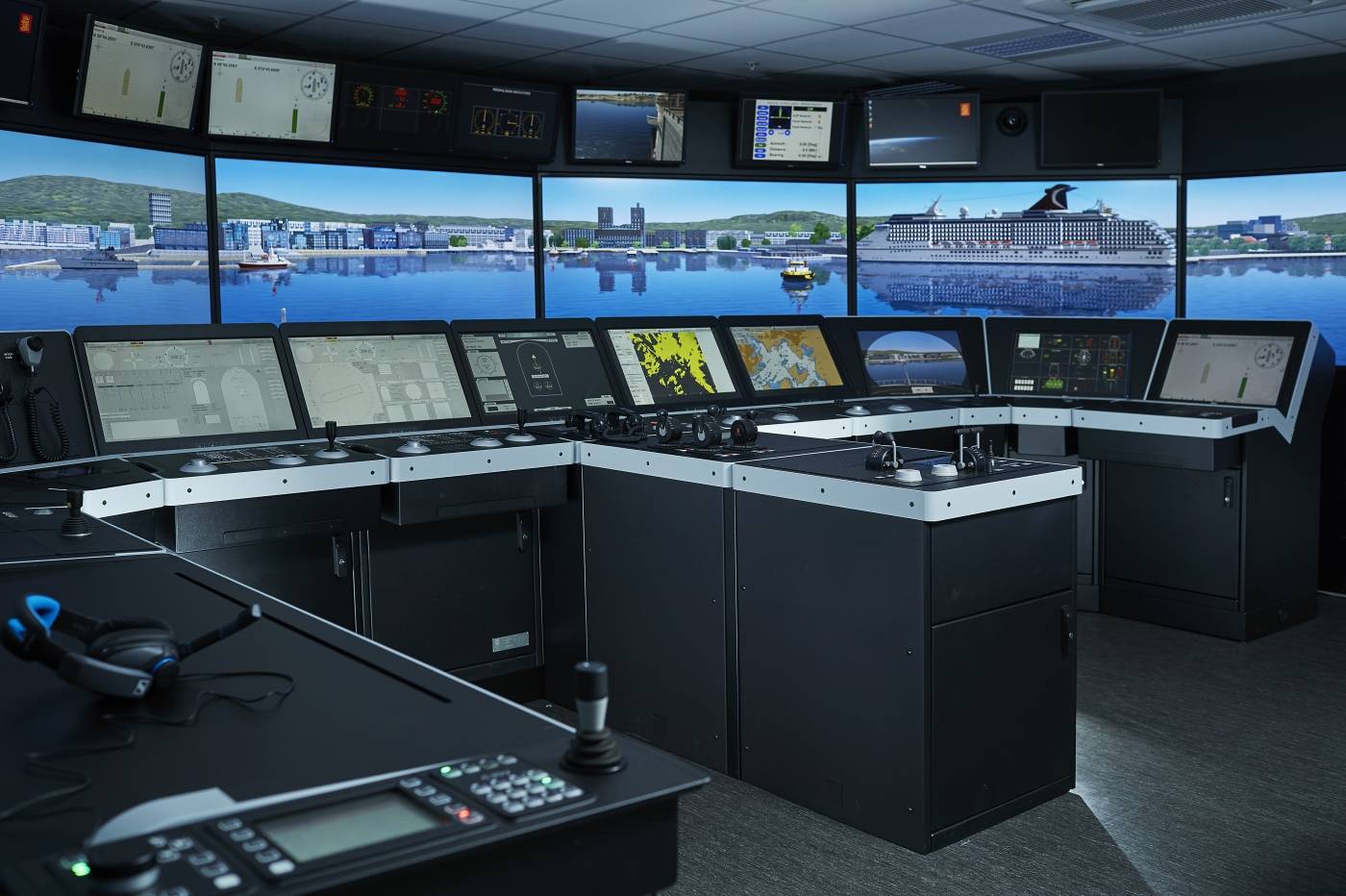 ksim navigation ships bridge simulator